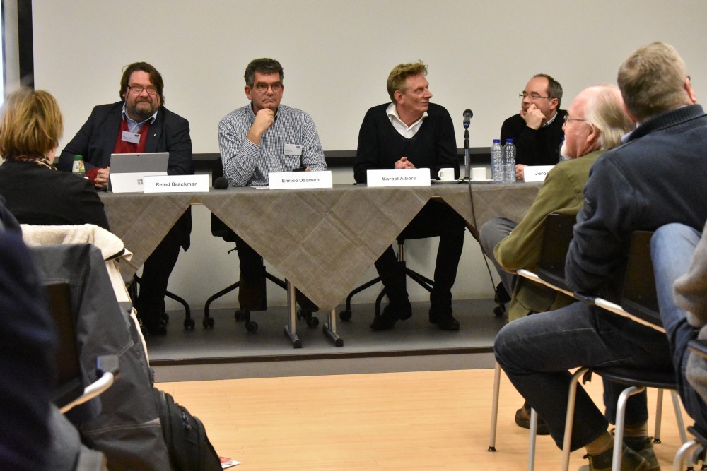 Algemene Ledenvergadering 2017, werkgroep 2020, Reind Brackman, Enrico Daamen, Marcel Albers, Jeroen Seeboldt